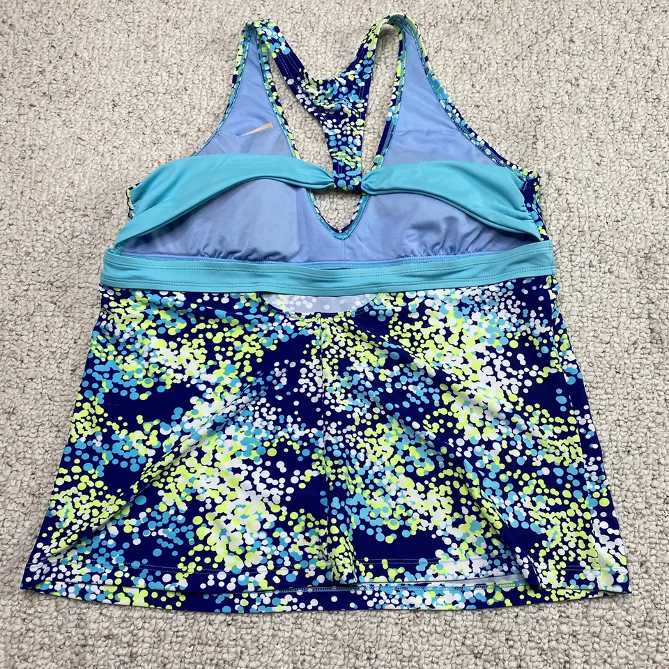 C9 by Champion Womens Active Tank sz XL Multicolor Racerback Lightweight Stretch - Image 2 of 4