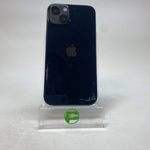 Broken Unlocked Apple iPhone 13 128GB 18.4.1 MLNC3VC/A Cracked Bad LCD Bad ID - Zdjęcie 4 z 11