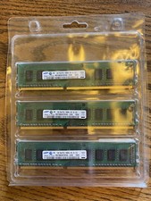 RAM SDRAM 3GB 3x1GB PC3-10600U Samsung Memory