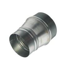 Acciaio Zincato Riduttore 150mm/100mm Tubo Connettore Canna Fumaria Adattatore