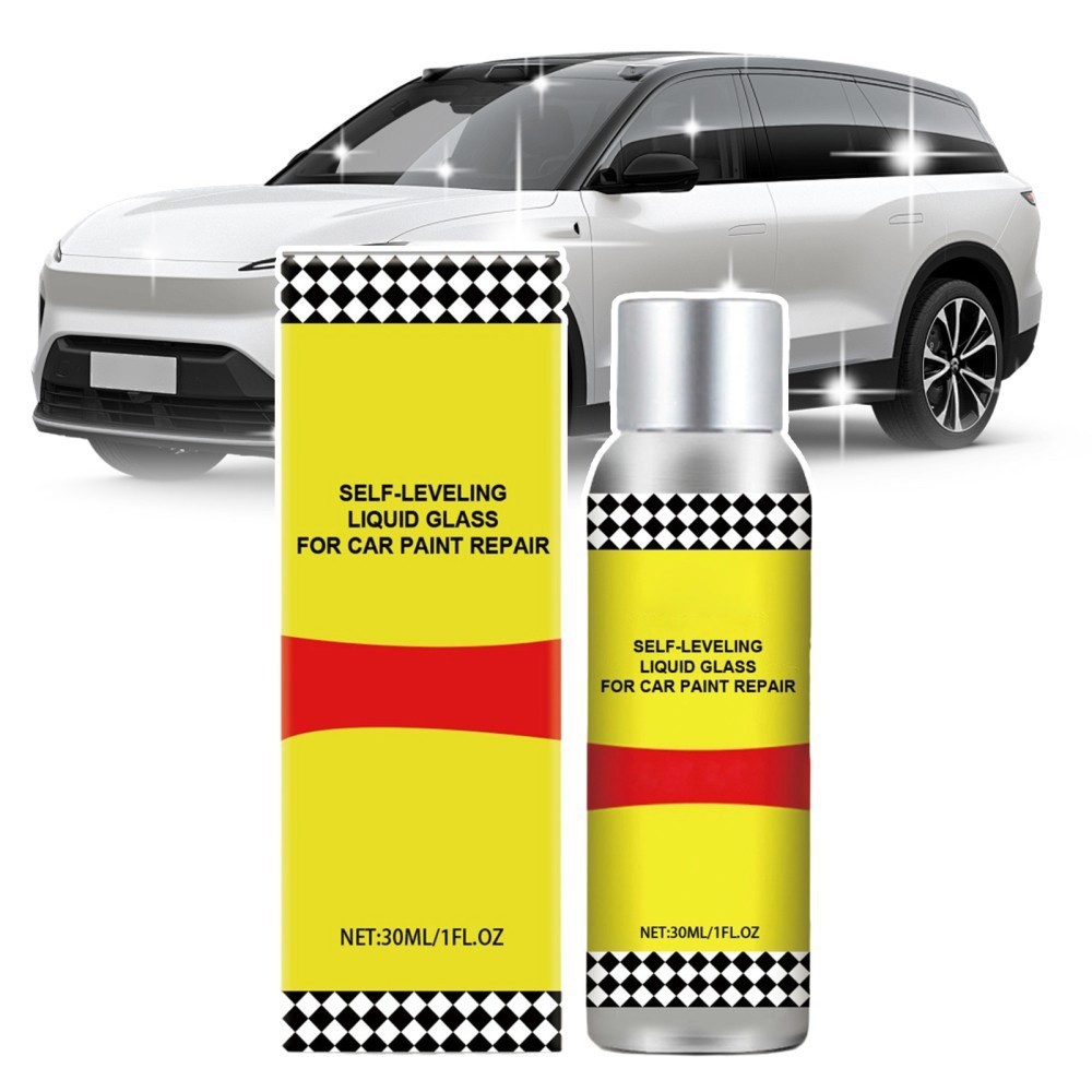1X Liquid Car Glass Polish,Scratch Repair Wax Coating,Shiny Stuff Paint Restorer