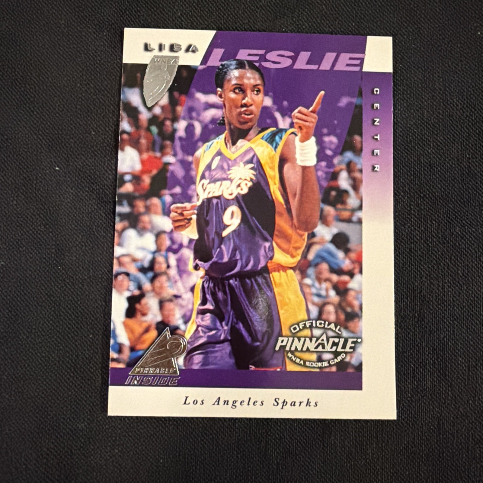 1997 Pinnacle Inside WNBA - Lisa Leslie #1 (RC)