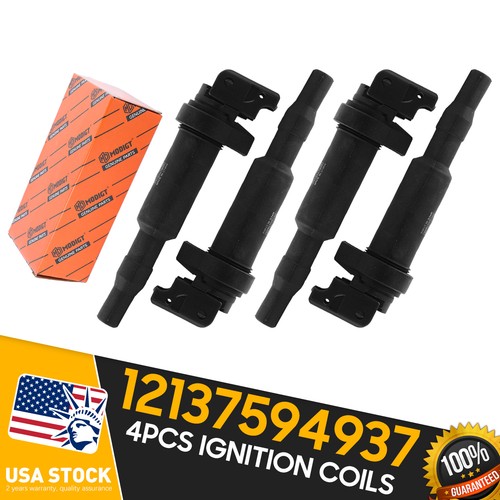 4PCS New Ignition Coils OEM 12137594937 Replacement For BMW Rolls-Royce Mini Photo - $51