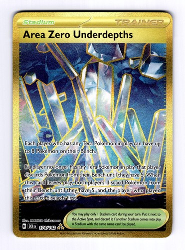 2024 Pokémon Stellar Crown Area Zero Underdepths #174 HR NM