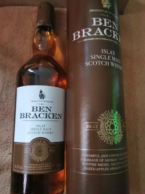 60 /L Ben Bracken Islay 8 Jahre 0,7L 40% Vol.Alk. Single Malt Whisky