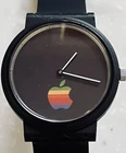 Apple "Bitten Rainbow Apple Logo" Analog  Quartz Promotional Watch VINTAGE