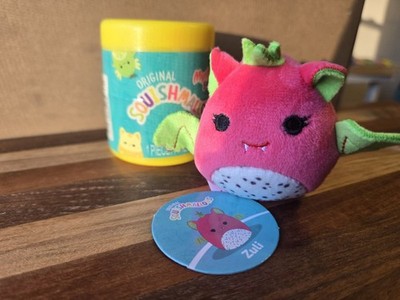 Squishmallows Mystery Squad 2.5'' Micromallow Zuli Dragon Fruit Bat New SEALED