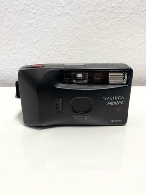 Yashica Minitec AF / Analoge 35mm Retro Kompakt Kamera / Schöner Zustand  