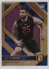 2020 Panini Gold Standard Rookies Rose Gold 24/25 AJ Epenesa #158 1m1a