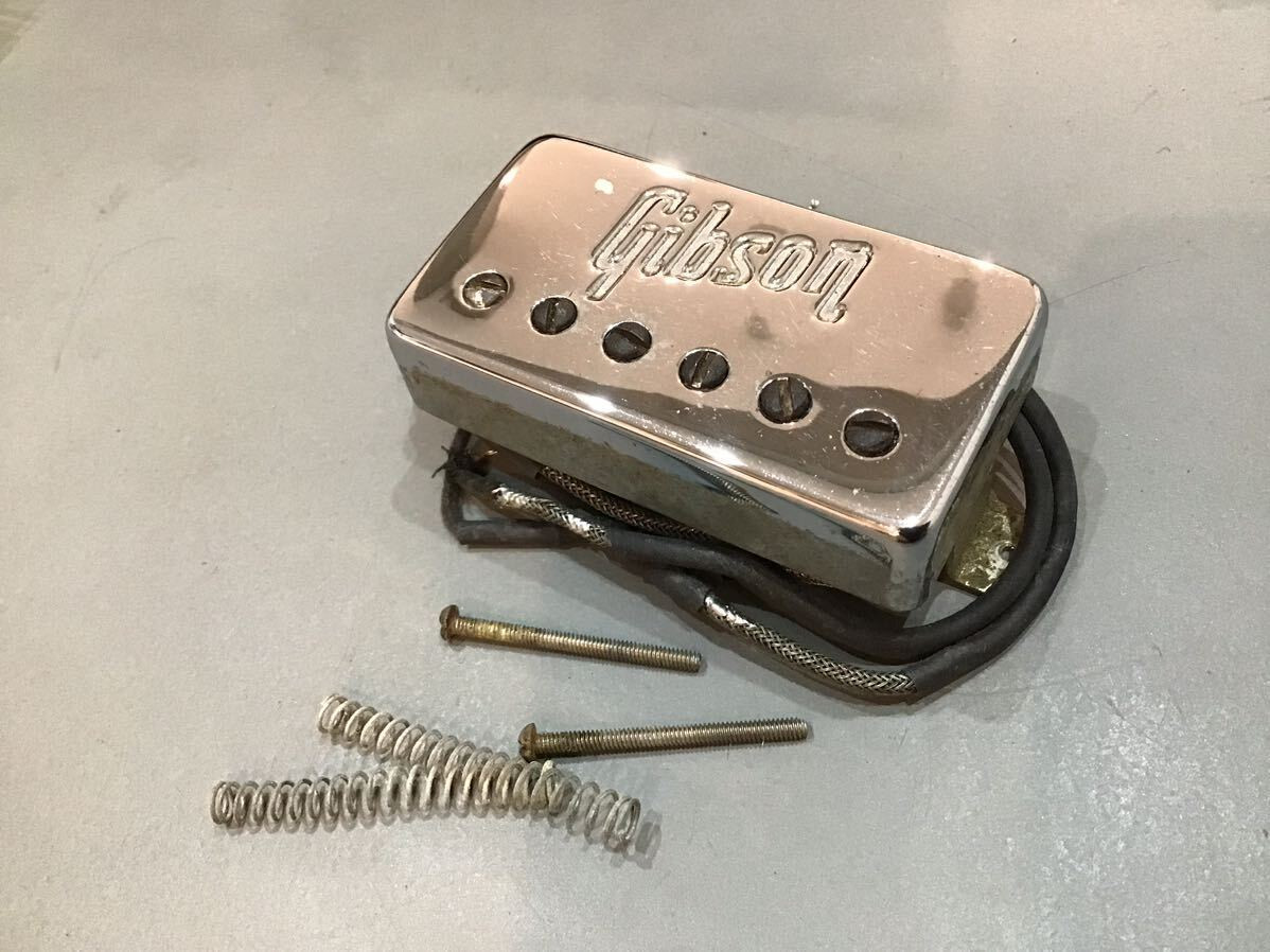 Vintage 1972 Gibson T-Top Numbered PAF Embossed Cover Pickup