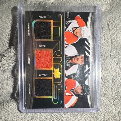 Numbered-Mint Condition  2009-10 Upper Deck Trios Richards Carter Gagne #T3J-GRC