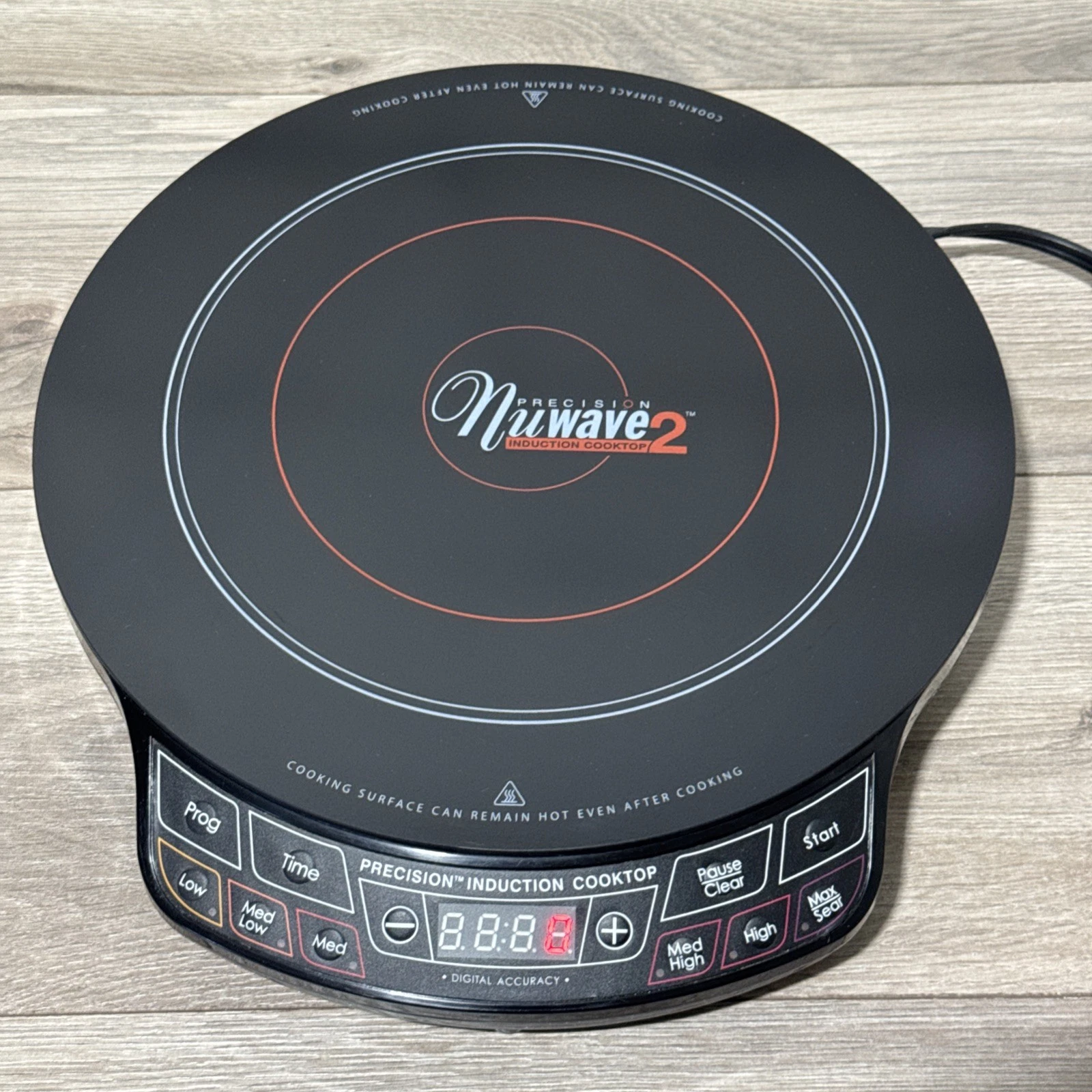 Nuwave 2 -Precision Induction Cooktop #30151 AR 1300 Watts Digital Multi Temp