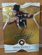 panini NBA Lonnie Walker IV auto autograph rc