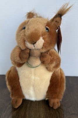 Aurora - Miyoni - 8'' Brown Squirrel Realistic Stuffed Animal