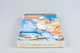 Nintendo NES *Hammerin' Harry* OVP CIB Poster PAL B 59-FRG +