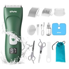 Baby Hair Clippers for Beginners - 13 Pieces Professional 13 Pieces, Emerald