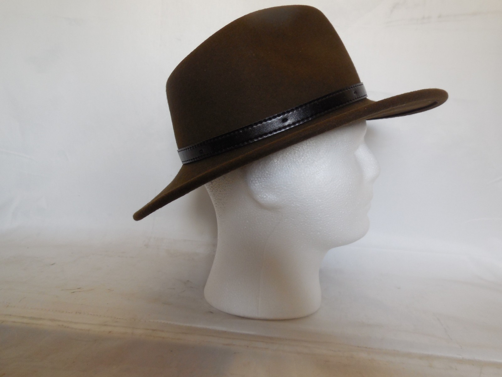Pendleton 100% Wool Outback Hat Brown Size Small - image 1