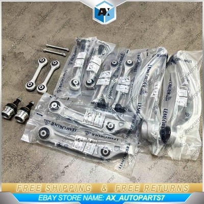14Pcs Lemförder Front Control Arms Kits For Bentayga cayenne Audi Q7 SQ7 Q8 SQ8