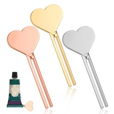 3Pcs Manual Toothpaste Squeezer, Stainless Steel Dispenser Tube Squeezer, Met...