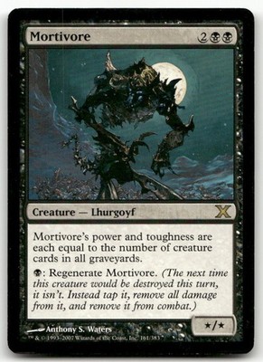 Mortivore #161 (LP) 10th Edition 10E Magic MTG