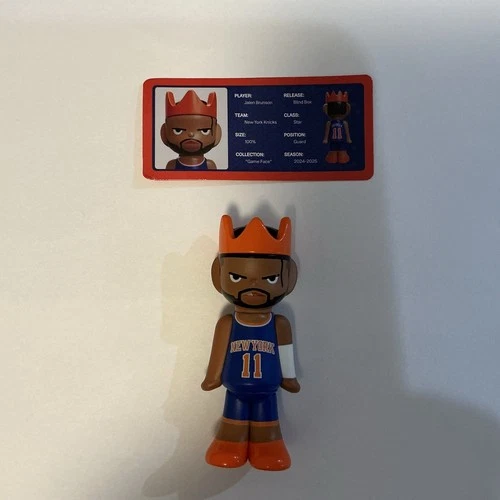 2024-25 Ghostwrite NBA Game Face Jalen Brunson/1000 Limited NY Knicks