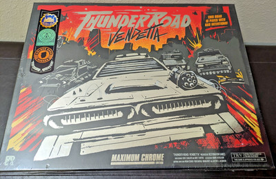 Thunder Road: Vendetta Maximum Chrome Edition Board Game New, Fully Sealed