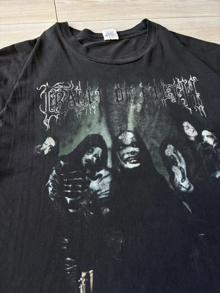 Cradle Of Filth Vintage 2000 Gods Mutant Children Black T Shirt Size XL - Image 2 of 4
