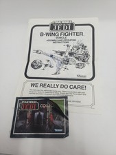 Vintage 1984 Kenner Star Wars B-Wing Fighter INSTRUCTIONS & Booklet Kenner
