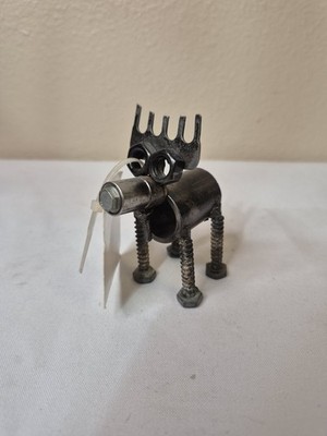 The Rusty Bolt Salavged Metal Creations Hand Made Moose Art Home Decor 