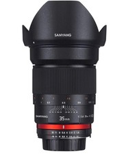Samyang Obiettivo 35mm F/1,4 AS UMC x Sony E | Full Frame | APS-C Professionale