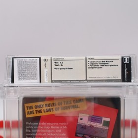 NES Nintendo Game TARGET: RENEGADE - WATA GRADED B+! NEW & Sealed with H-Seam!