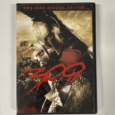 300 Two-Disc Special Edition DVD Warner Bros Widescreen Commentary