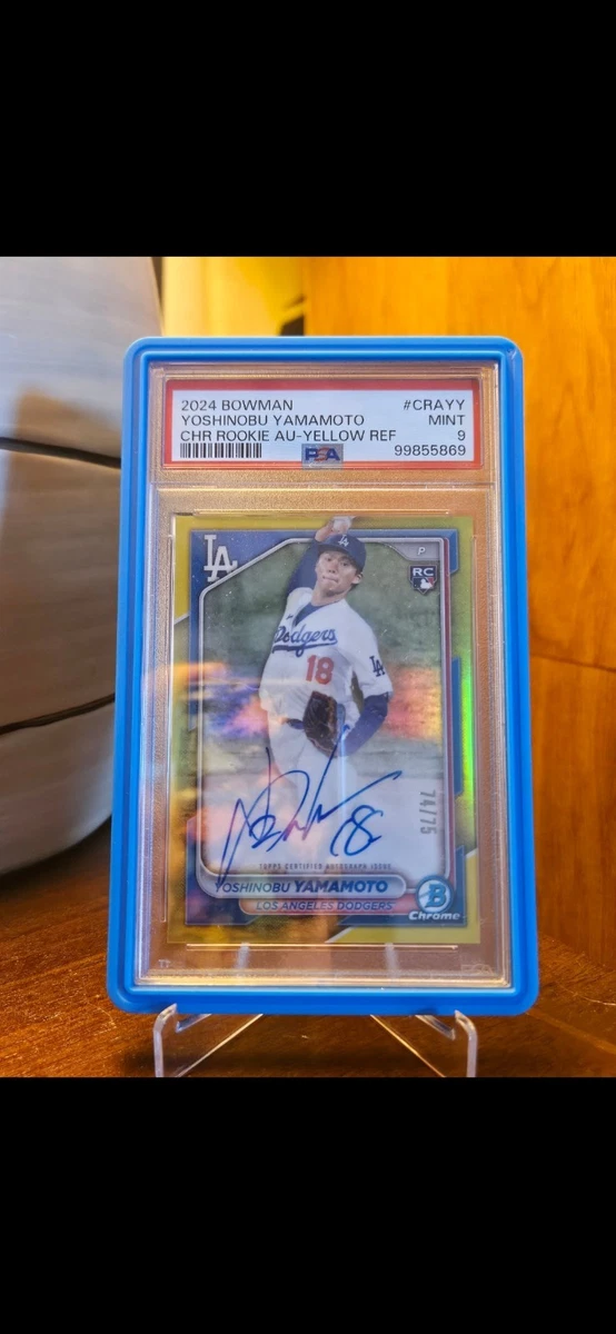 2024 Bowman - Yoshinobu Yamamoto #CRA-YY for sale | eBay