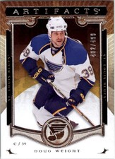 2015-16 Artifacts #155 Doug Weight LEG /499 - HKY