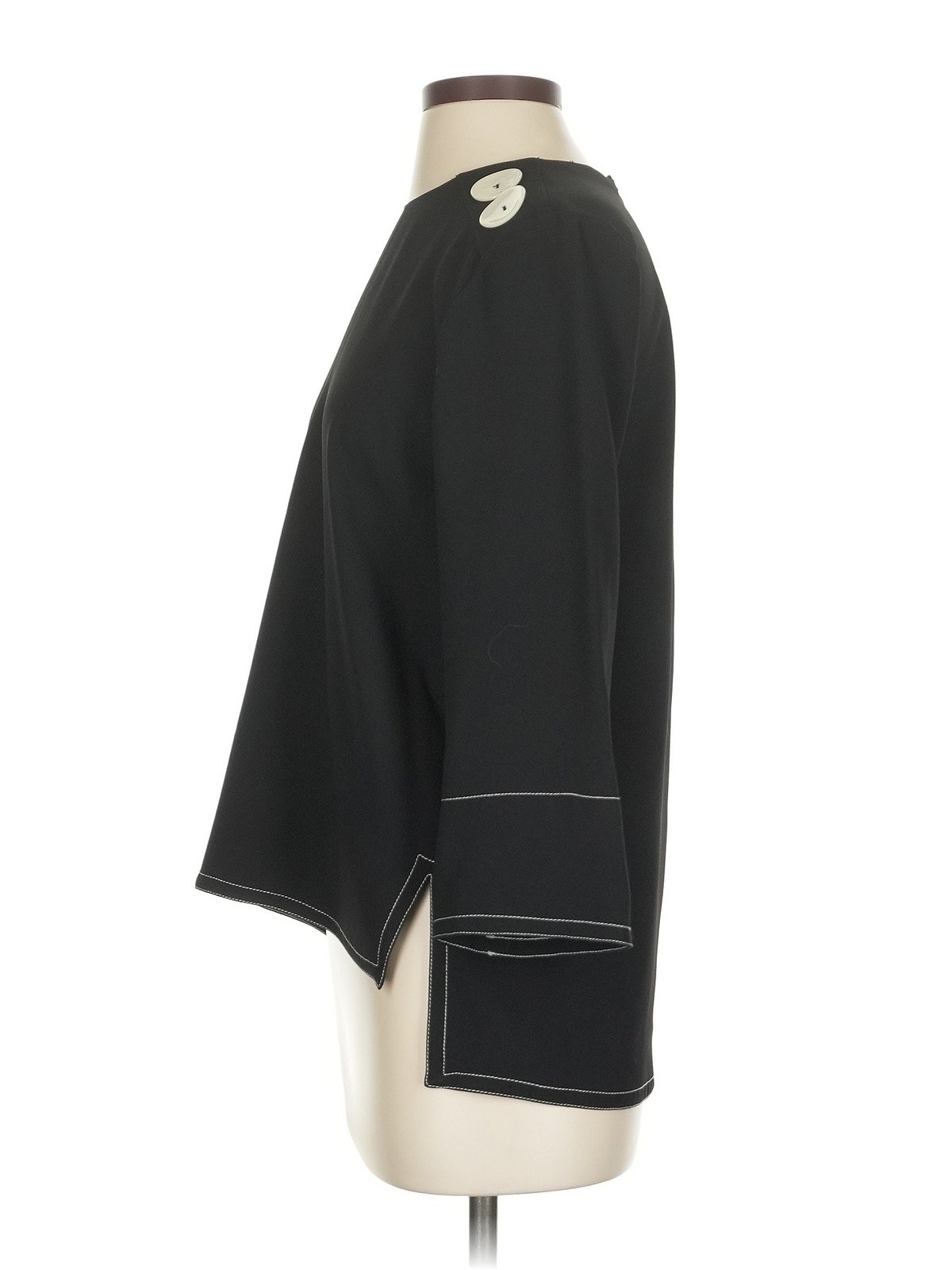 Zara Women Black Casual Dress XS thumbnail 4