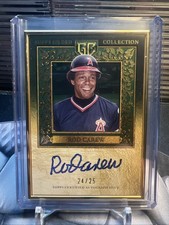 2025 Topps Gilded Collection Gold Framed Hall of Fame Autographs Rod Carew 24/25