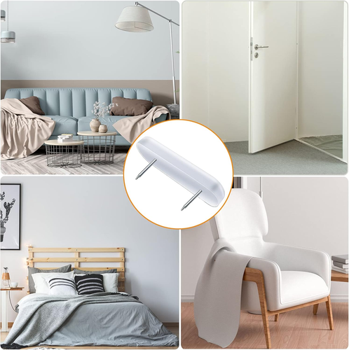 30 Stück Bett Rock Pins oder Halter - Kunststoff Kopf Doppelbett Rock Haltestifte  - Bild 6 von 12