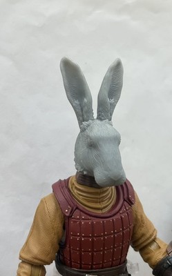 Mythic Legions compatible custom made Wolf King Customs RABBIT / HARE HEAD