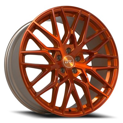 LFF 01-PISTA Wheel 20x10.5 (38, 5x112, 66.6) Orange Single Rim