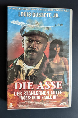 DIE ASSE Der stählernen Adler - Aces: Iron Eagle III * VHS * Erstauflage