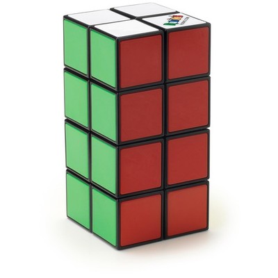 2x2x4 Cube Puzzle Tower Brain Teaser Color Matching Toy Adults Teens Kids