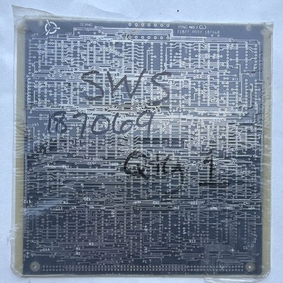 SYNC NO.2 Printed Circuit Board FR-4 PCB Mount 1-Row 1TP MPN 21877