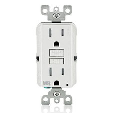10PCS LEVITON GFWT1-W GFWT1-W 15A GFCI OUTLET WR/TR WEATHER/TAMPER WHITE NEW