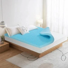 Egg Crate 2" Foam Mattress Topper Queen Size