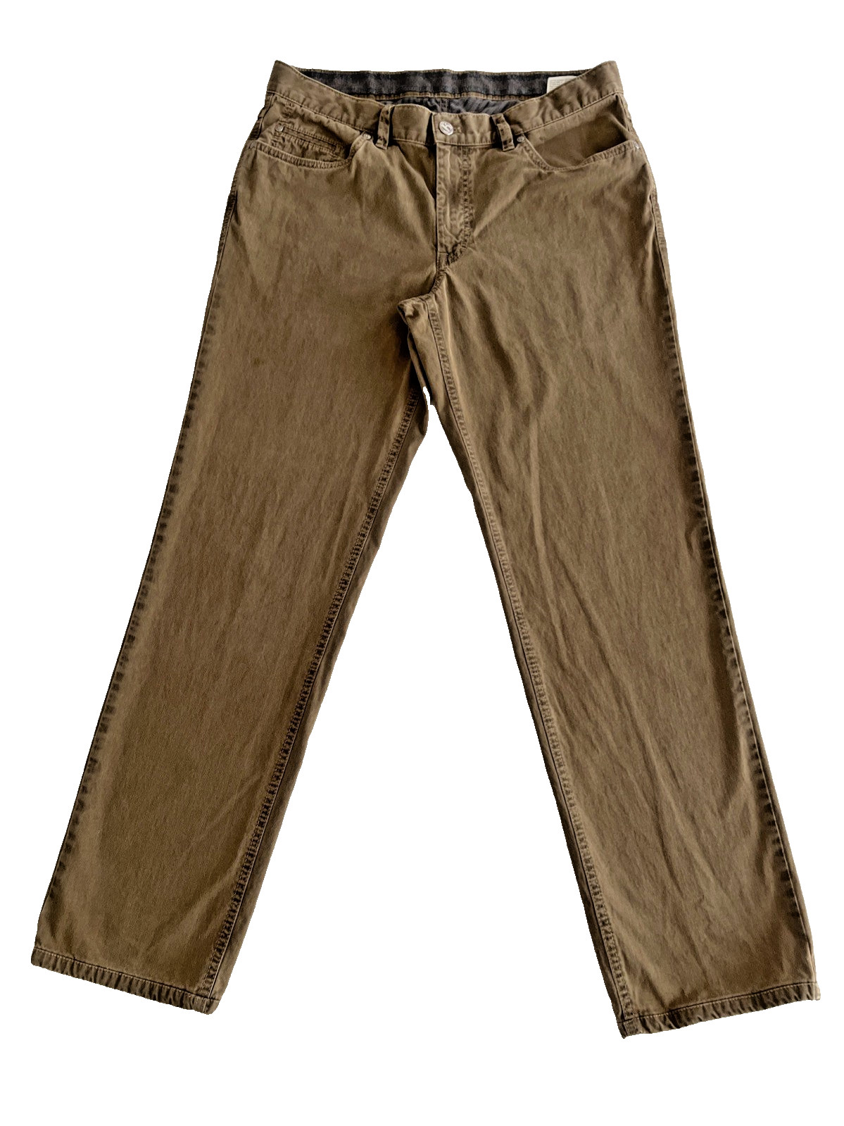 Hiltl Ultimate Two Face Trousers Mens 34X31 Pants Corduroy Brown