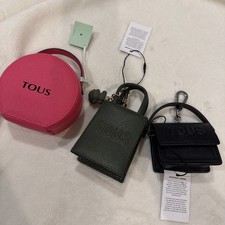 TOUS 2 Dijes Bolso Accesorios Cadena Bolsos y 1 Tous Redondeado Joyero!