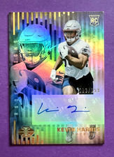2022 PANINI ILLUSIONS KEVIN HARRIS ROOKIE SIGNS AUTO 013/199 RC AUTO PATRIOTS