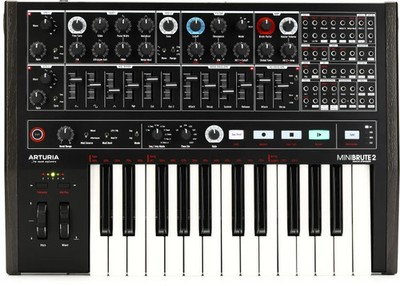 Arturia MiniBrute 2 Semi-modular Analog Synthesizer