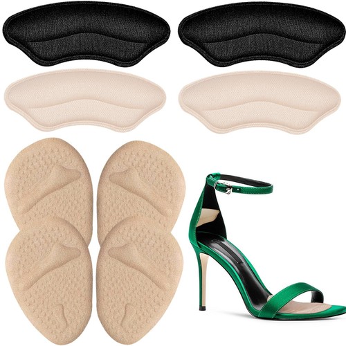 Heel Pads for Shoes Too Big - 8pcs Cushions for Back of Heel to Prevent Blisters