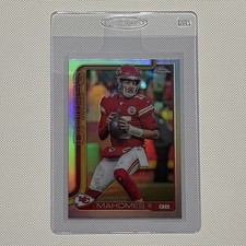 2025 Topps Chrome #178 Patrick Mahomes Refractor Chiefs
